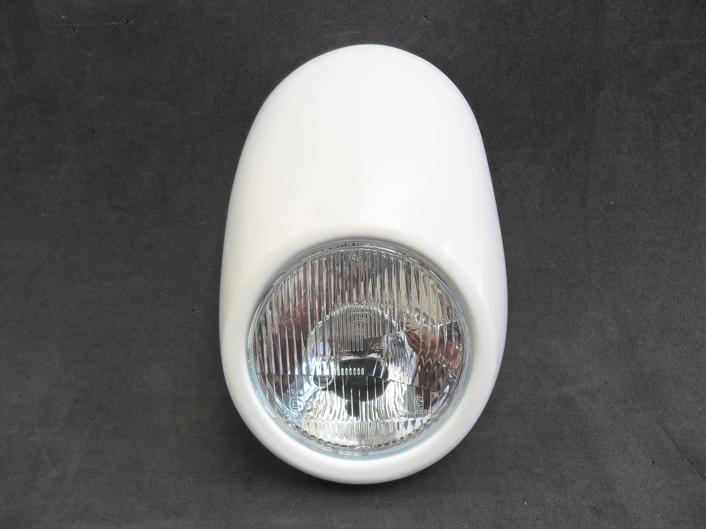 cafe racer lamp mask with headlight